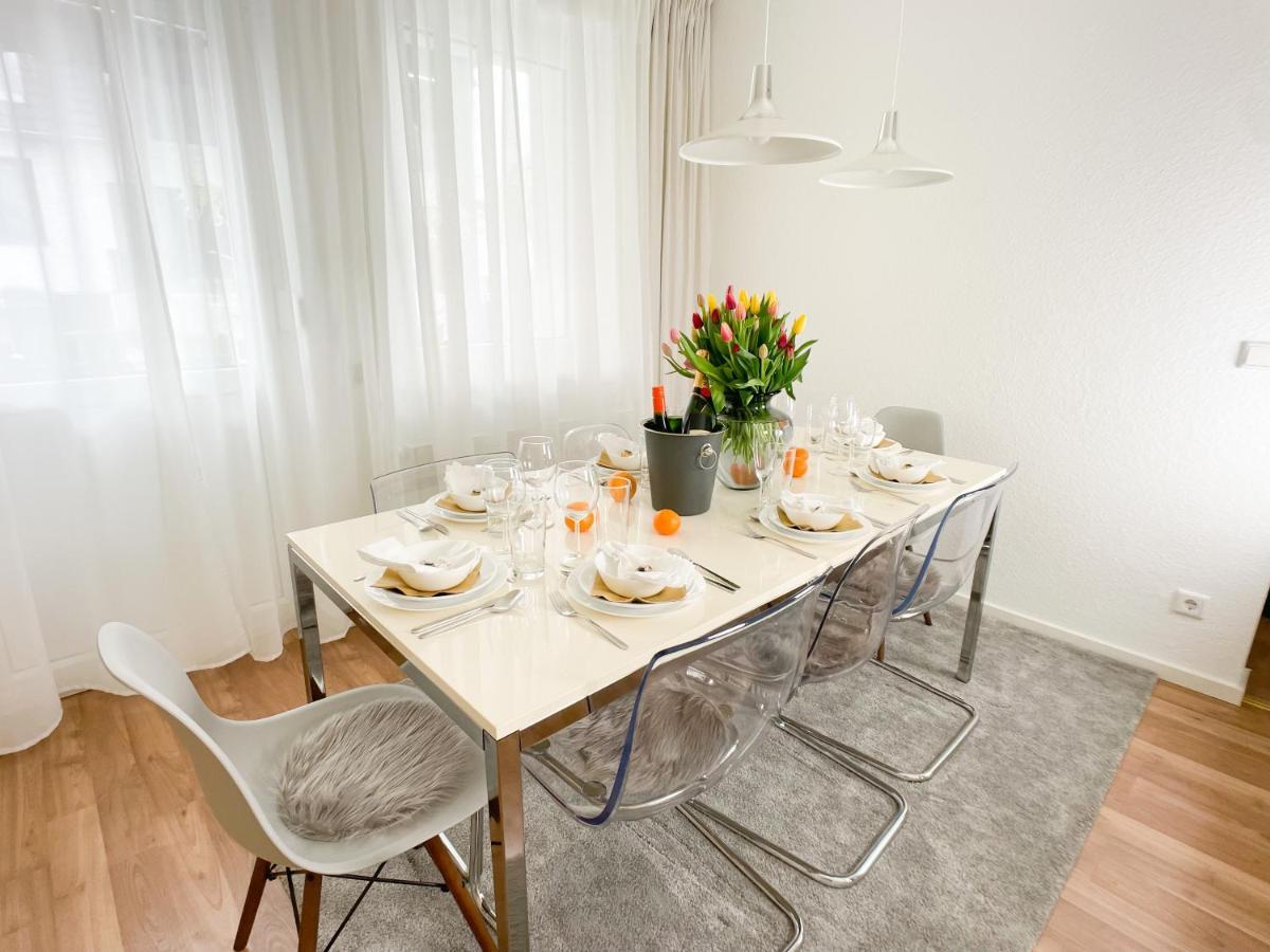 M-Style 01 Apartment Mit Terrasse Und Gasgrill, 24H Self-Check-In, Free Parking, Netflix Nuremberg Luaran gambar